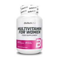 Multivitamin, 60 tabletta, nőknek, BIOTECH USA