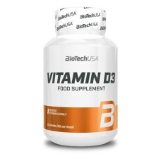 Vitamin, 60 tabletta, D3, BIOTECH USA