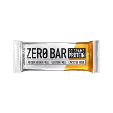 Fehérjeszelet, gluténmentes, 50g, BIOTECH USA "Zero Bar", almás pite