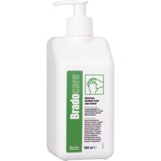 Kézápoló krém, munkavédelmi, glicerines, pumpás, 500 ml, BRADOCARE, aloe vera