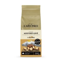 Kávé, pörkölt, őrölt, 200 g, CAFE FREI "Torinói mogyorós csokoládé"