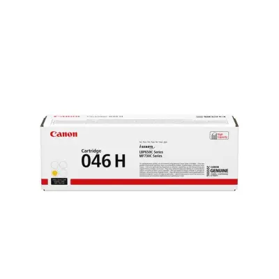 CRG-046HY Lézertoner nagykapacitású, LBP654 nyomtatóhoz, CANON, sárga, 5k