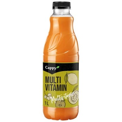 Gyümölcslé, 56% , 1 l, rostos, CAPPY, multivitamin