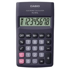 Zsebszámológép, 8 számjegy, CASIO "HL-815"