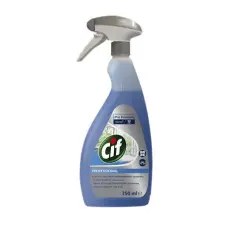 Ablak- és felülettisztítószer, 750 ml, CIF, "Professional"