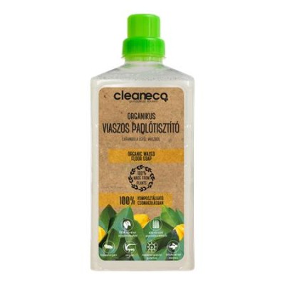 Padlótisztító, viaszos, organikus, 1 l, CLEANECO