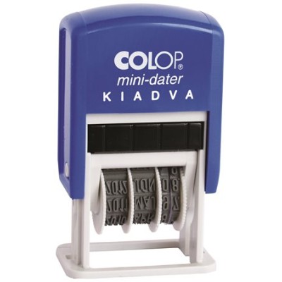 Dátumbélyegző, COLOP "S 160/L", Kiadva