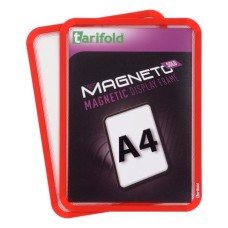 Mágneses keret, A4, DJOIS "Magneto Solo", piros