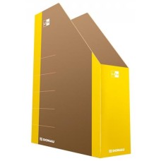 Iratpapucs, karton, 80 mm, DONAU "Life", neon sárga