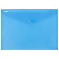 Irattartó tasak, A4, PP, patentos, DONAU, kék