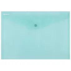 Irattartó tasak, A4, PP, patentos, DONAU, zöld