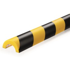 Csővédő profil, DURABLE "P30", sárga-fekete