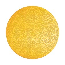 Padlójelölő matrica, 100 mm, DURABLE "Pont", sárga