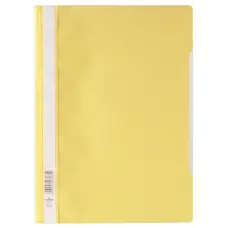 Gyorsfűző, PP, A4, DURABLE "Economy", sárga