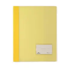 Gyorsfűző, A4, extra erős, széles, DURABLE, sárga