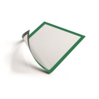 Infokeret, A4, mágneses, DURABLE "DURAFRAME® MAGNETIC", zöld