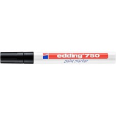 Lakkmarker, 2-4 mm, EDDING "750", fekete