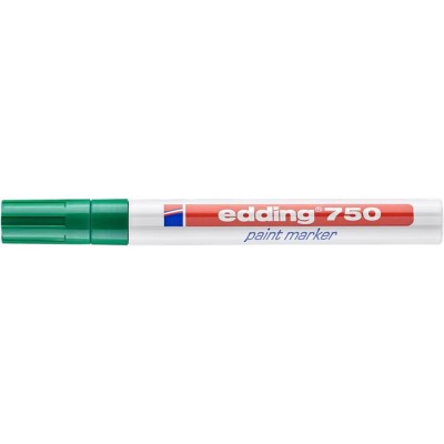 Lakkmarker, 2-4 mm, EDDING "750", zöld