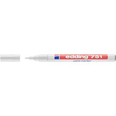 Lakkmarker, 1-2 mm, EDDING "751", fehér