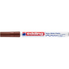 Lakkmarker, 1-2 mm, EDDING "751", barna