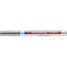 Lakkmarker, 0,8 mm, EDDING "780", ezüst