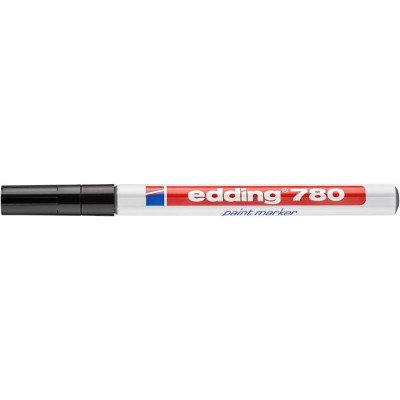 Lakkmarker, 0,8 mm, EDDING "780", fekete