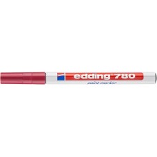 Lakkmarker, 0,8 mm, EDDING "780", piros