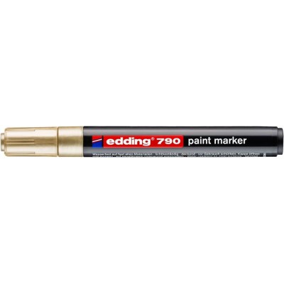 Lakkmarker, 2-3 mm, EDDING "790", arany