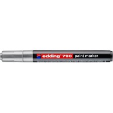 Lakkmarker, 2-3 mm, EDDING "790", ezüst