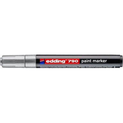 Lakkmarker, 2-3 mm, EDDING "790", ezüst