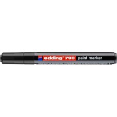 Lakkmarker, 2-3 mm, EDDING "790", fekete