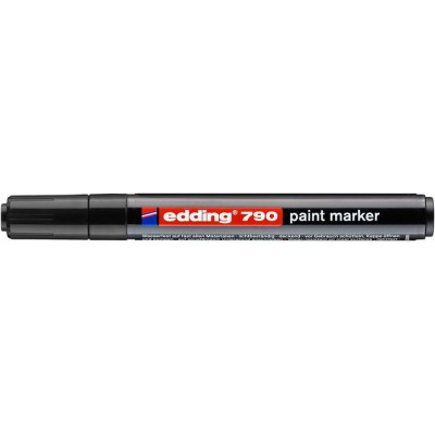 Lakkmarker, 2-3 mm, EDDING "790", fekete