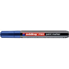 Lakkmarker, 2-3 mm, EDDING "790", kék