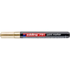 Lakkmarker, 1-2 mm, EDDING "791", arany