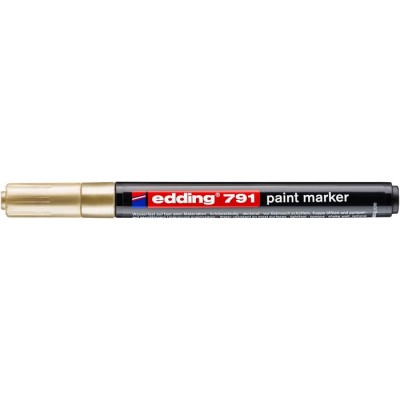 Lakkmarker, 1-2 mm, EDDING "791", arany