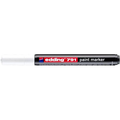 Lakkmarker, 1-2 mm, EDDING "791", fehér