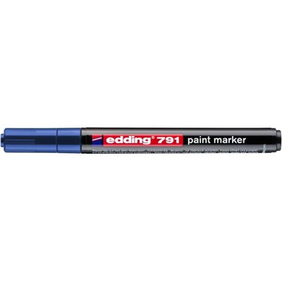 Lakkmarker, 1-2 mm, EDDING "791", kék