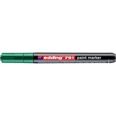 Lakkmarker, 1-2 mm, EDDING "791", zöld