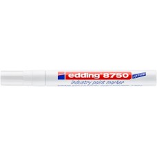 Lakkmarker, 2-4 mm, EDDING, "8750", fehér