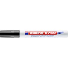 Lakkmarker, 2-4 mm, EDDING, "8750", fekete