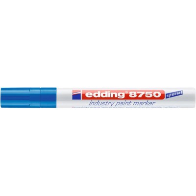 Lakkmarker, 2-4 mm, EDDING, "8750", kék