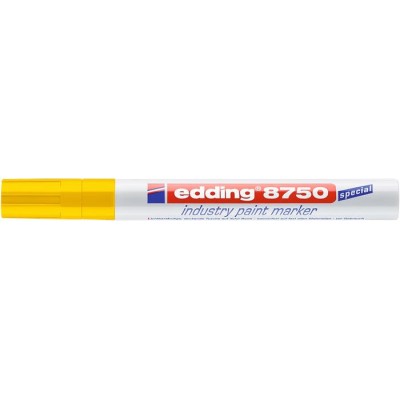 Lakkmarker, 2-4 mm, EDDING, "8750", sárga