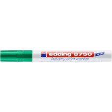 Lakkmarker, 2-4 mm, EDDING, "8750", zöld