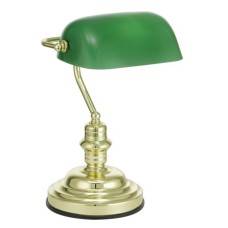 Asztali lámpa, 60 W, EGLO "Banker", zöld