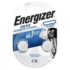 Gombelem, lítium, CR2032, 2 db, ENERGIZER "Ultimate"