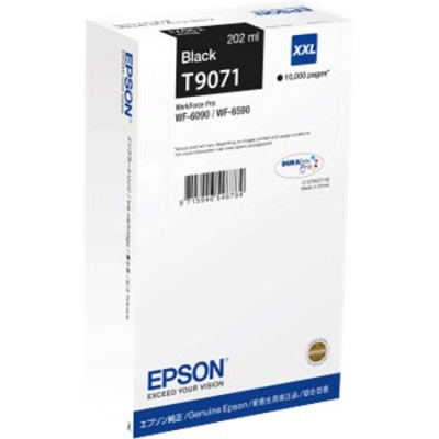 C13T907140 Tintapatron WF-6090, WF-6590 nyomtatóhoz, EPSON, fekete, 10k