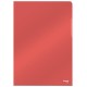 Genotherm, "L", A4, 150 mikron, víztiszta felület, ESSELTE "Luxus", piros