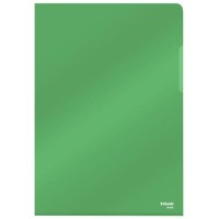 Genotherm, "L", A4, 150 mikron, víztiszta felület, ESSELTE "Luxus", zöld