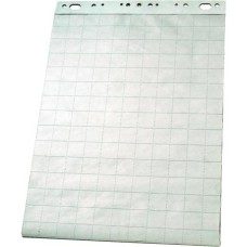 Flipchart papír, sima-kockás, 65 x 95,5 cm, 50 lap, ESSELTE