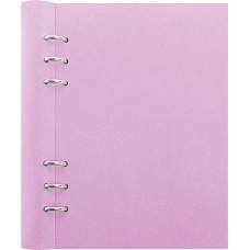 Tervező, naptár és füzet betéttel, A5, FILOFAX "Clipbook Pastel", pasztell-lila